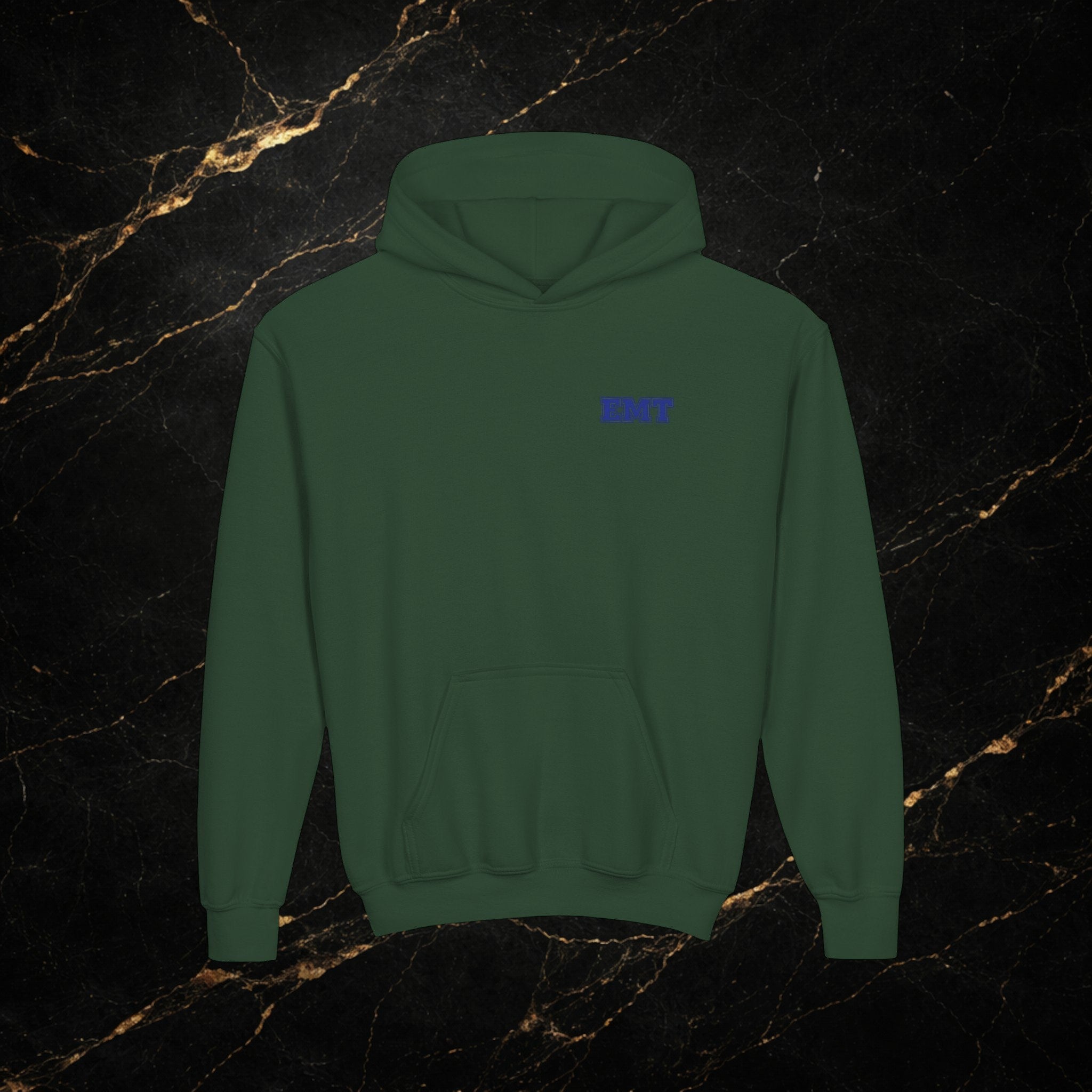 EMT Youth Hoodie – EMS Star of Life Logo Pullover for Young First Responders