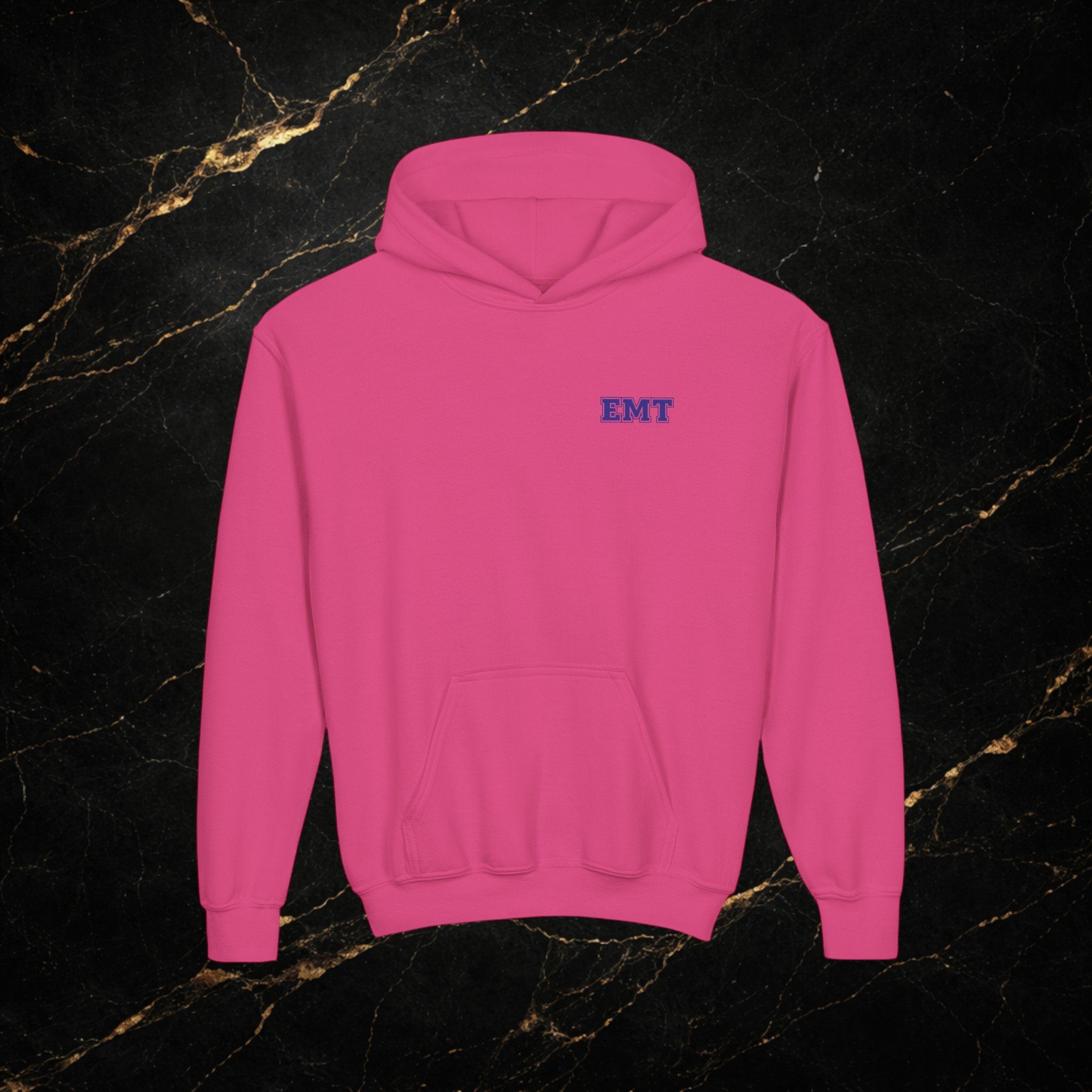 EMT Youth Hoodie – EMS Star of Life Logo Pullover for Young First Responders