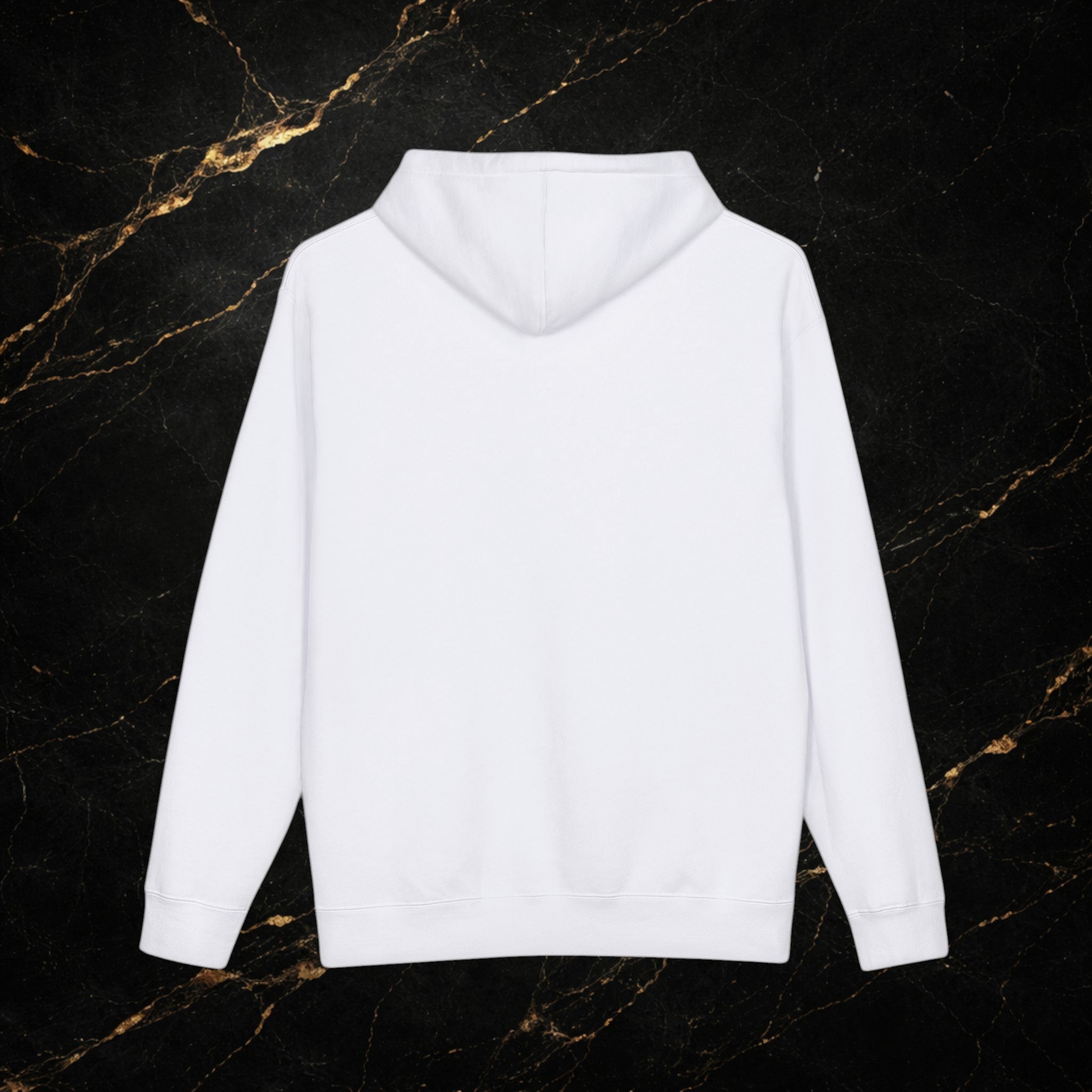 Patriotic 'Bay Channel' Logo Hoodie - American Flag Crewneck Pullover