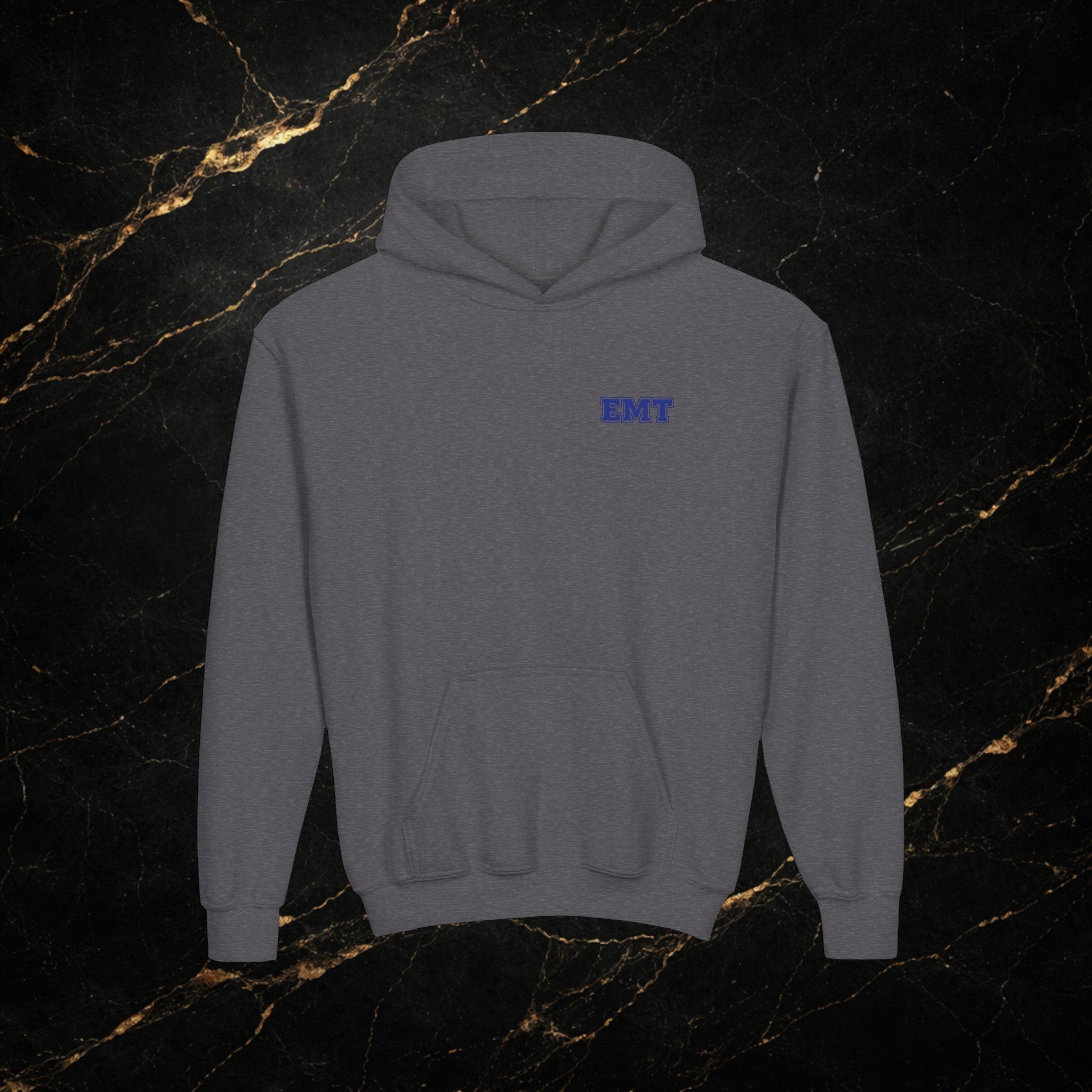 EMT Youth Hoodie – EMS Star of Life Logo Pullover for Young First Responders