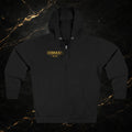Romans 8:31 Cross Zip Hoodie — If God Is For Us Inspirational Christian Hoodie