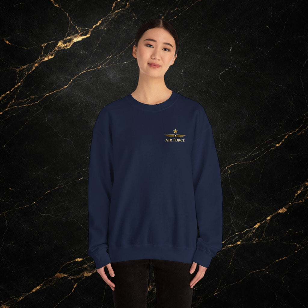 U.S. Air Force Memorial Crewneck Sweatshirt — Military Veteran Tribute
