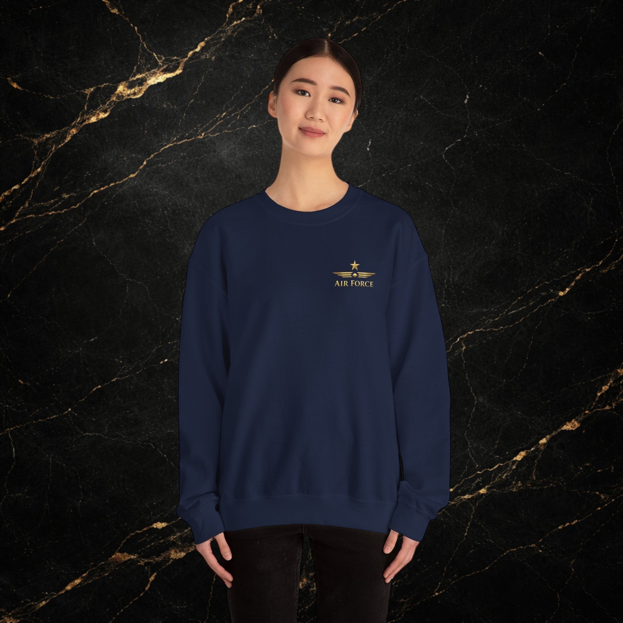 U.S. Air Force Memorial Crewneck Sweatshirt — Military Veteran Tribute