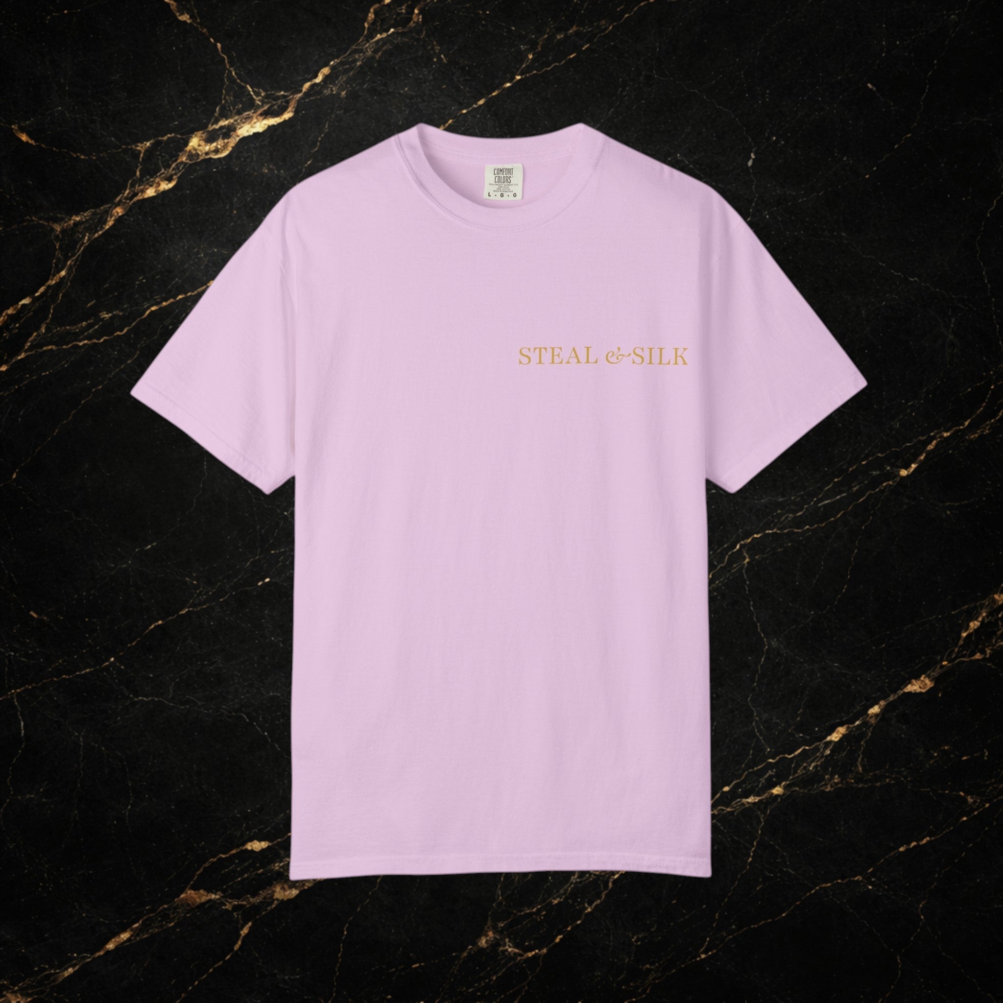 Handle With Force Heart Graphic T-Shirt — "Steal & Silk" Band Tee