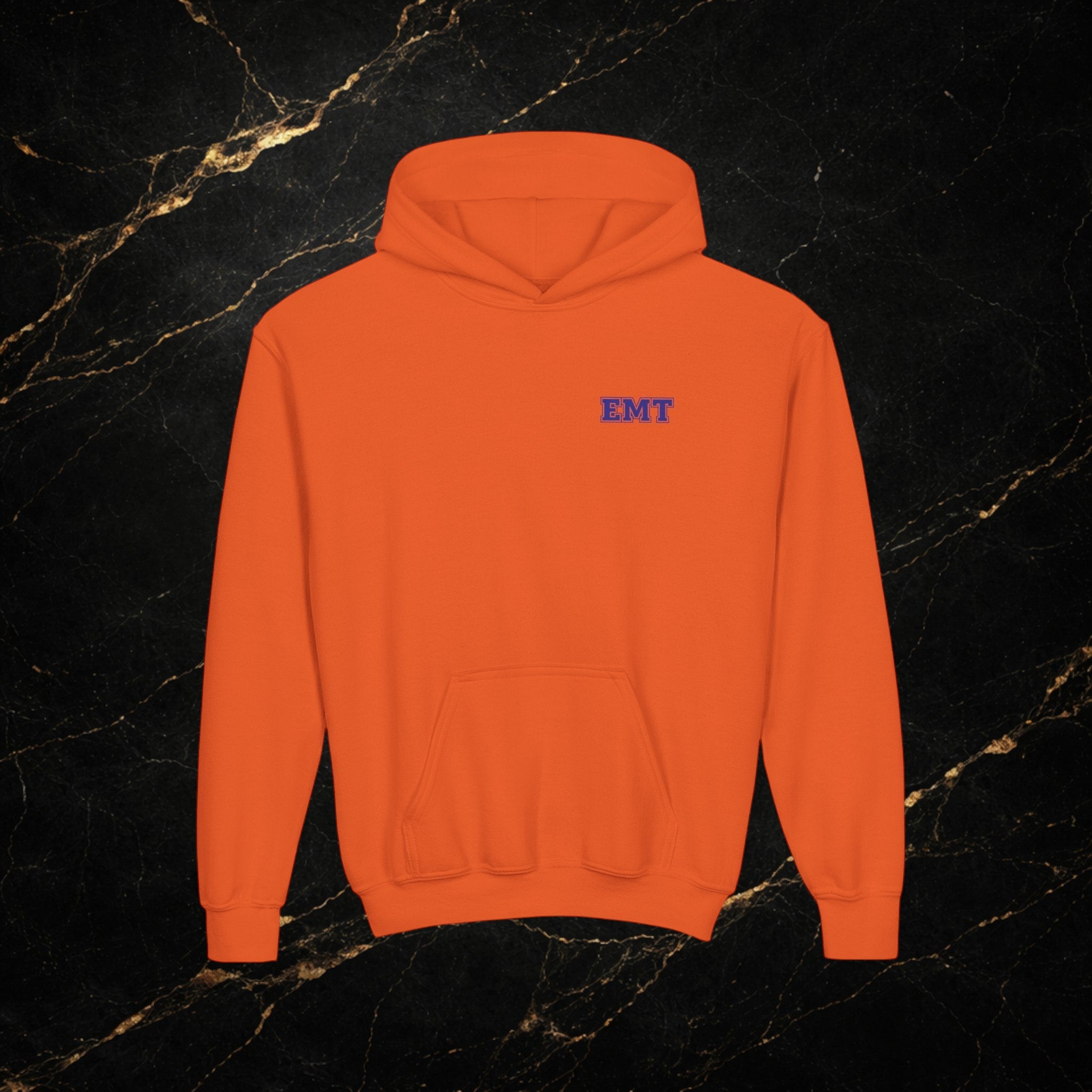 EMT Youth Hoodie – EMS Star of Life Logo Pullover for Young First Responders
