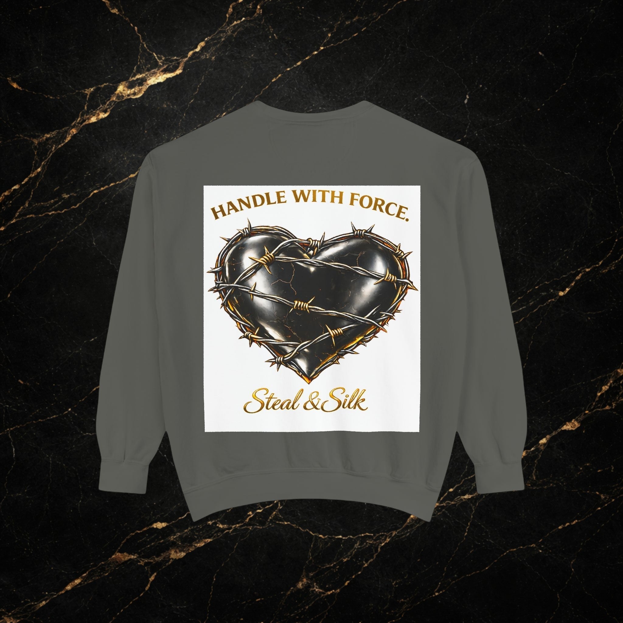 Handle With Force Barbed Heart Sweatshirt