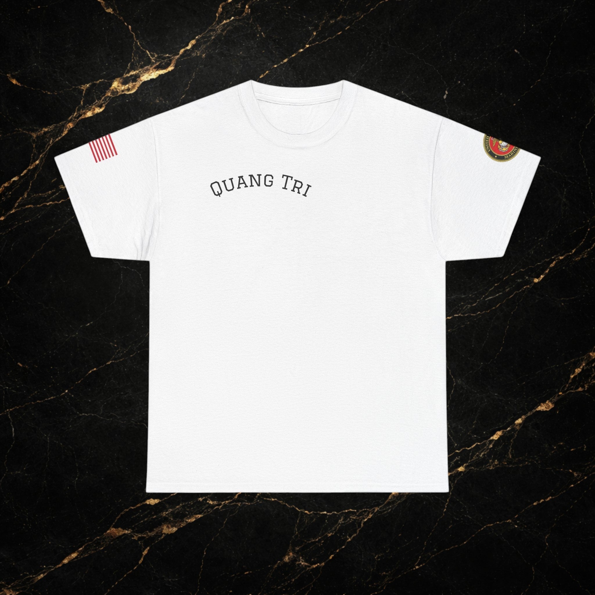 Quang Tri Vietnam Map Tee — Patriot Map T-Shirt with Quang Tri Text