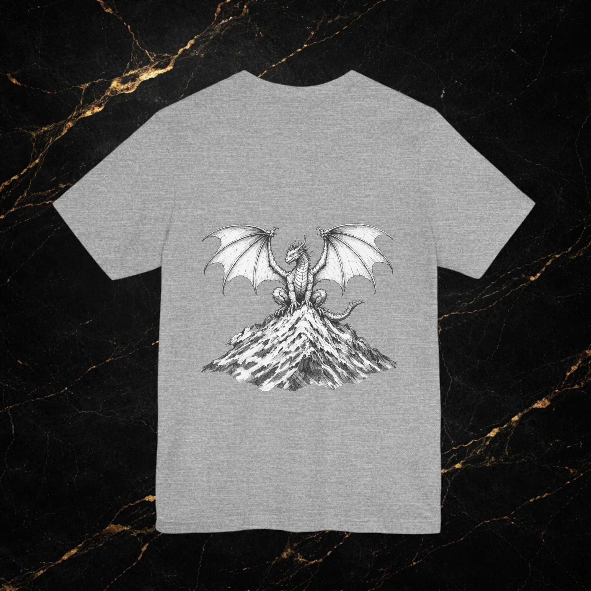 Peak Guardian Dragon Tee – Premium Fantasy Graphic Shirt