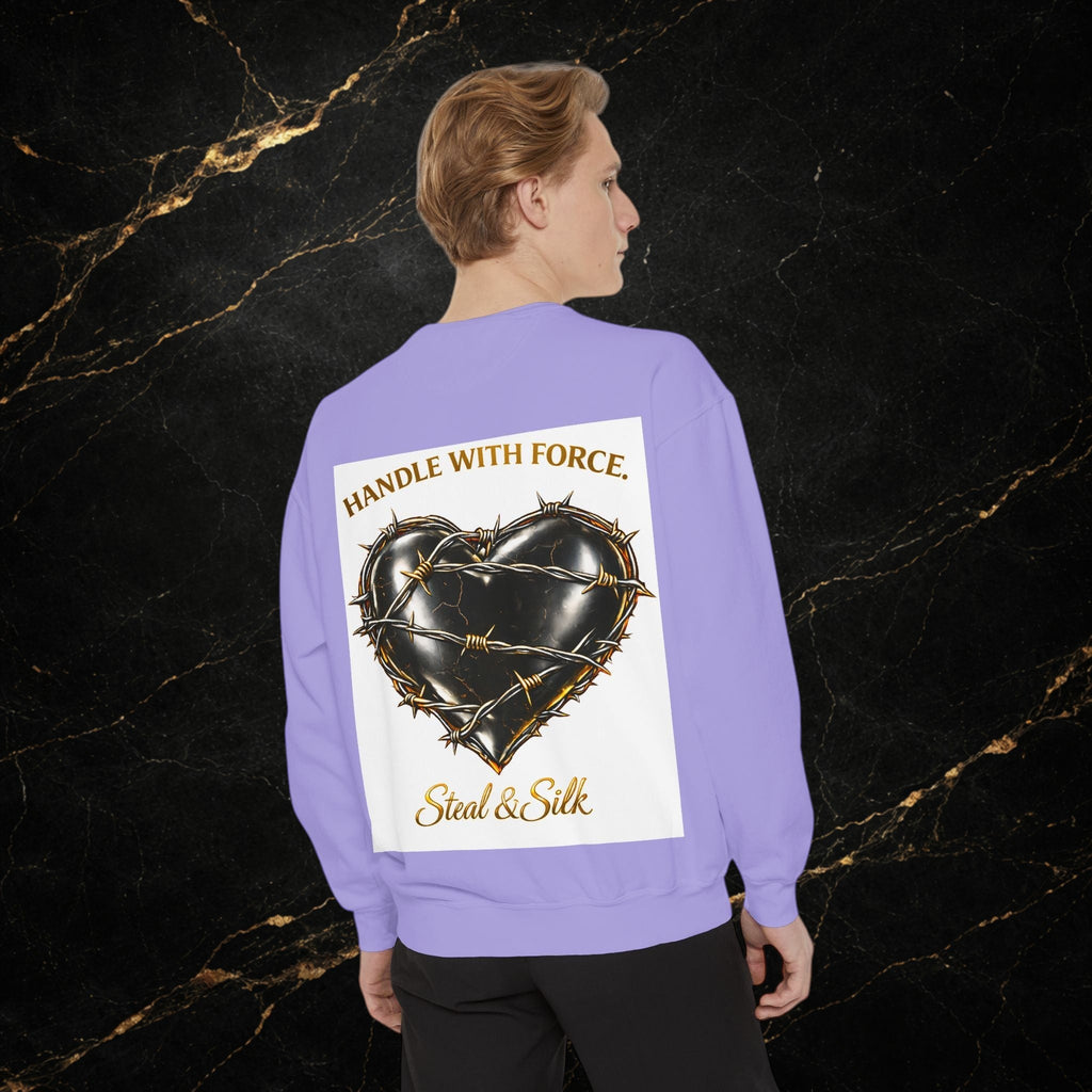 Handle With Force Barbed Heart Sweatshirt