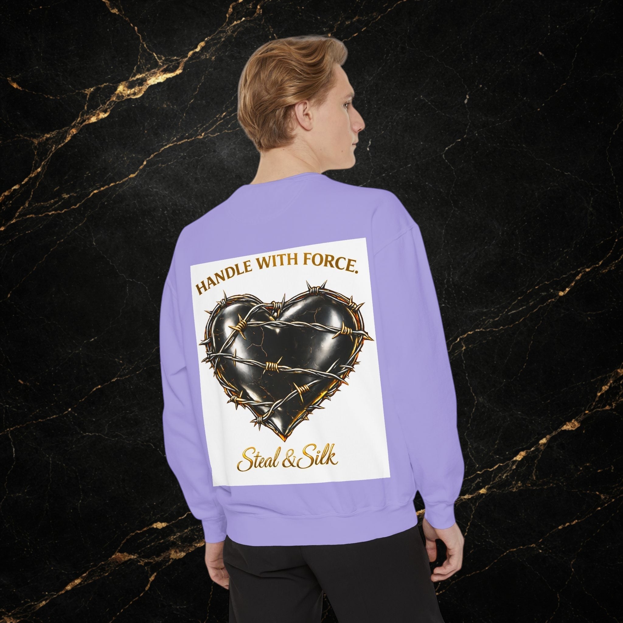 Handle With Force Barbed Heart Sweatshirt