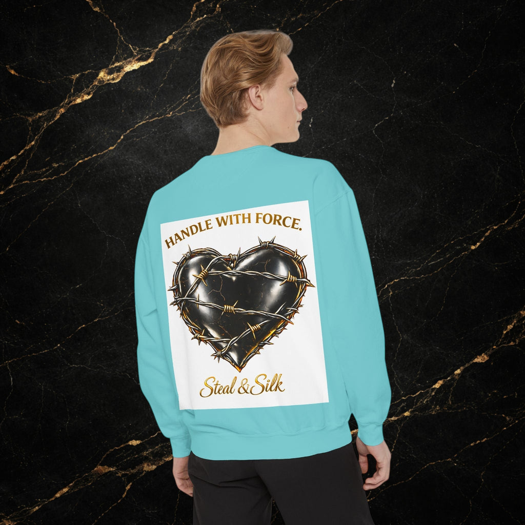 Handle With Force Barbed Heart Sweatshirt