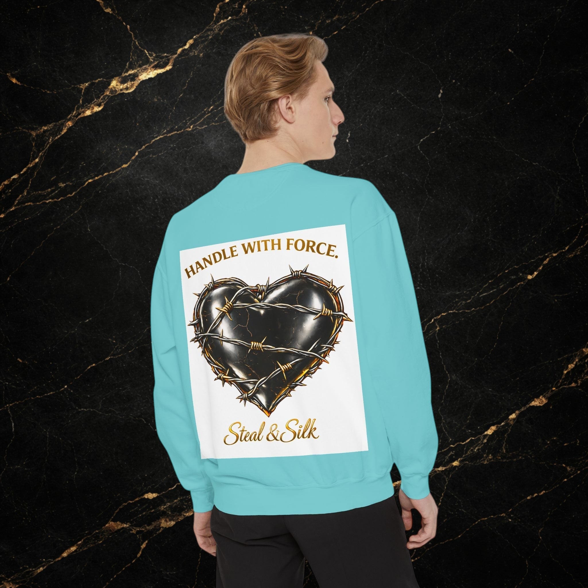 Handle With Force Barbed Heart Sweatshirt