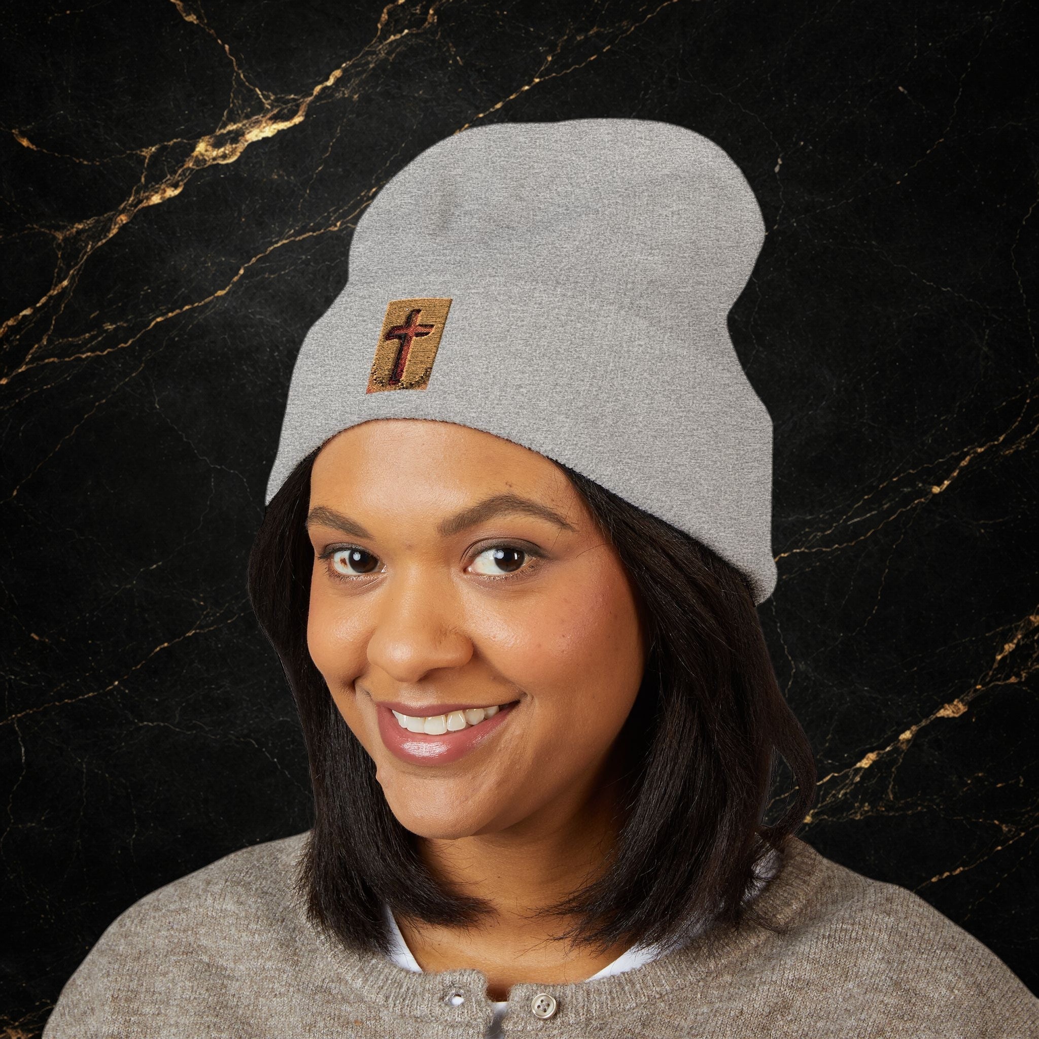 Classic Cuffed Beanie (Embroidery)