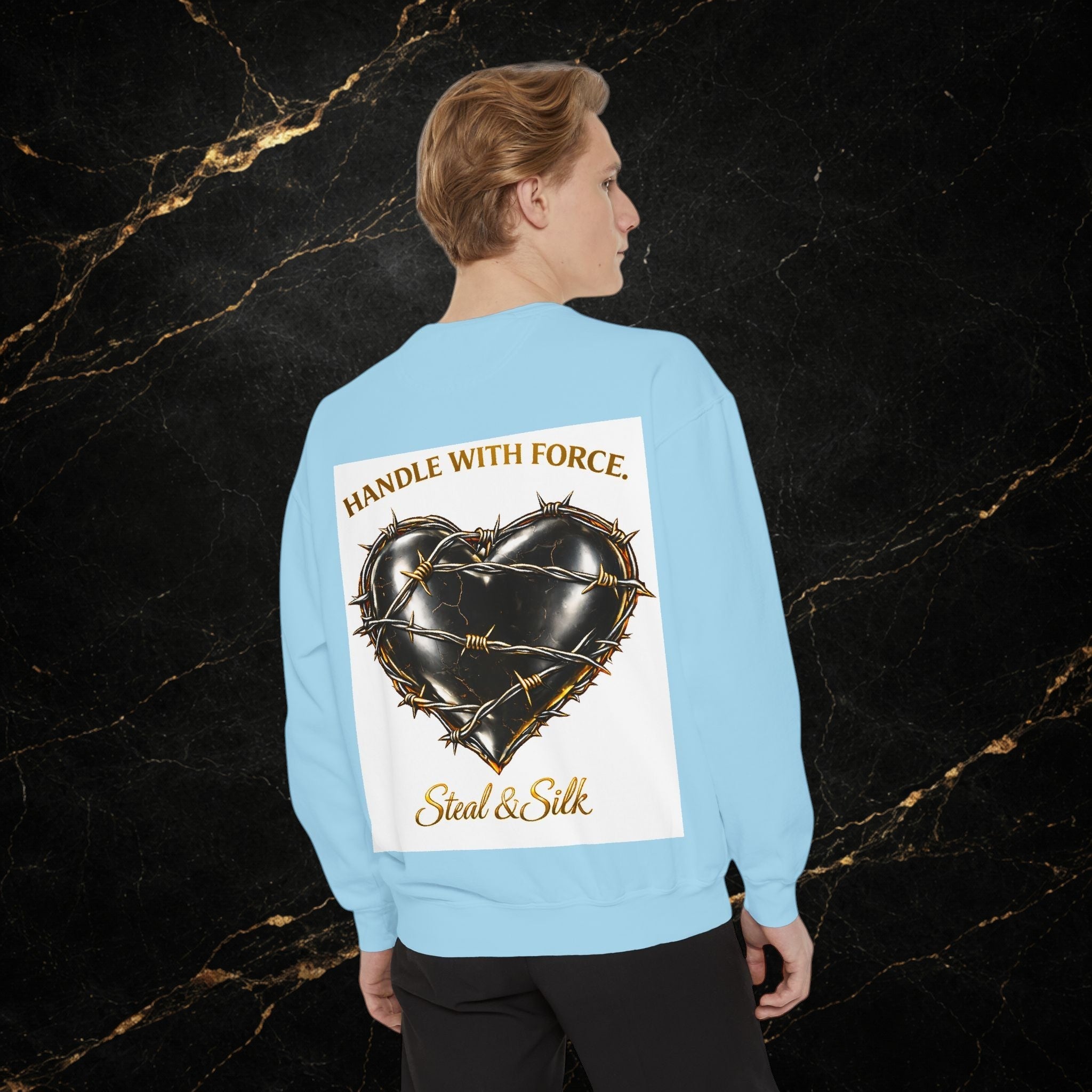 Handle With Force Barbed Heart Sweatshirt