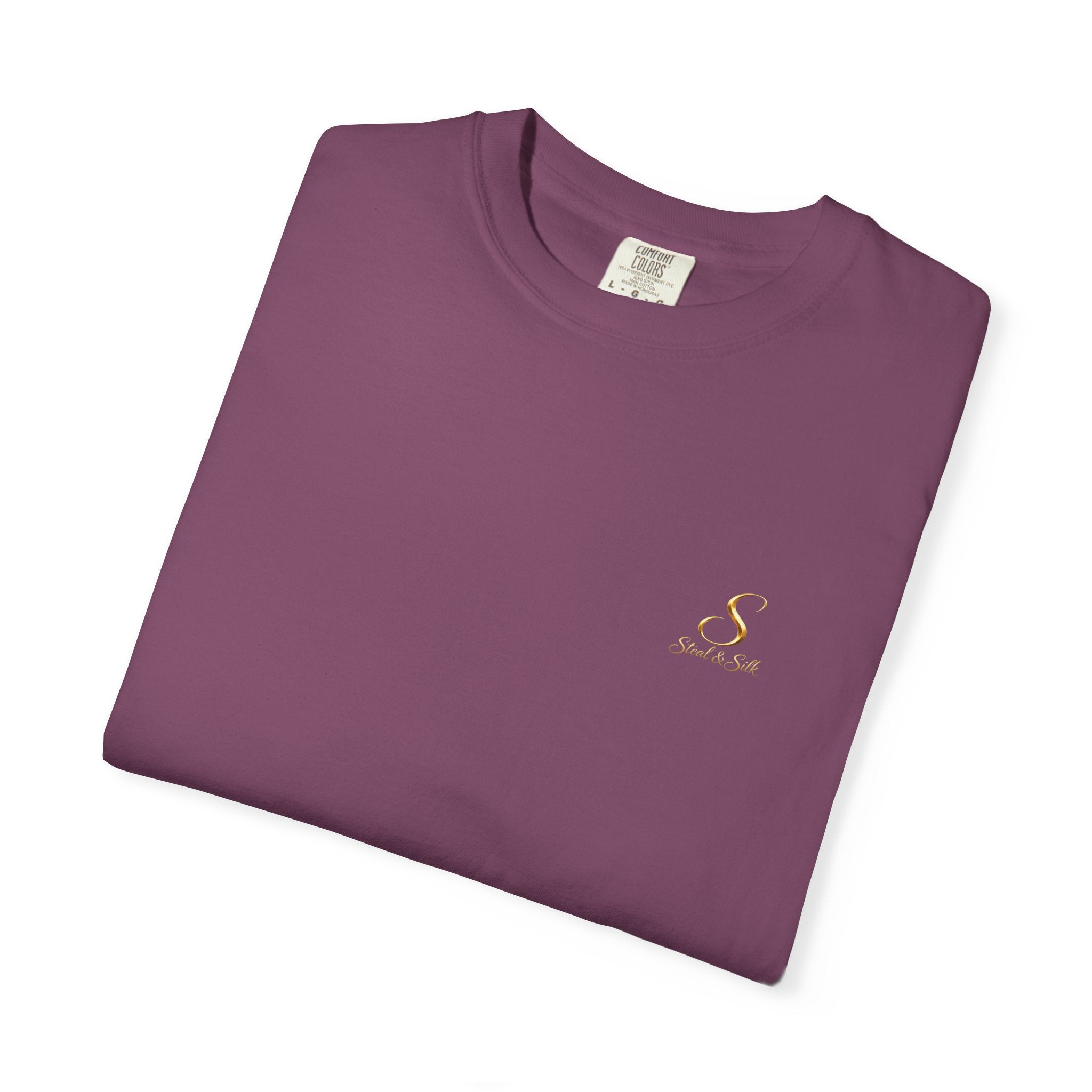 Handle With Force Heart Graphic T-Shirt — "Steal & Silk" Band Tee