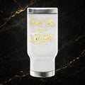 Trust Me I'm a Nurse Travel Mug — 14oz Stainless Steel Coffee Tumbler with Handle