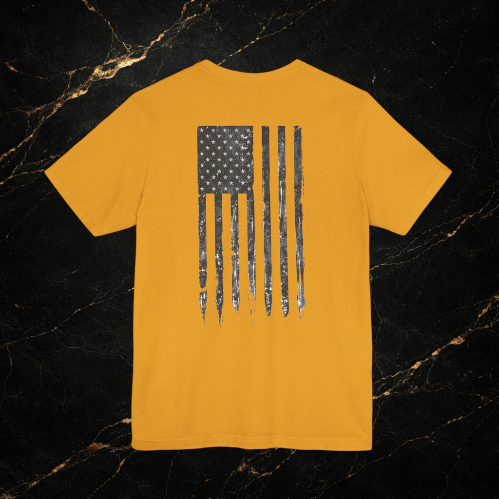 Distressed American Flag Patriot Tee