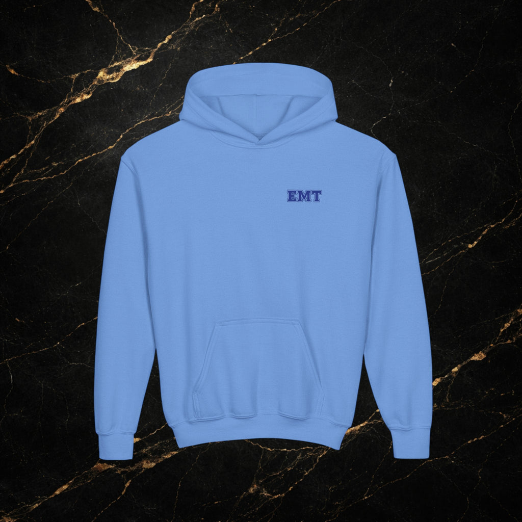 EMT Youth Hoodie – EMS Star of Life Logo Pullover for Young First Responders
