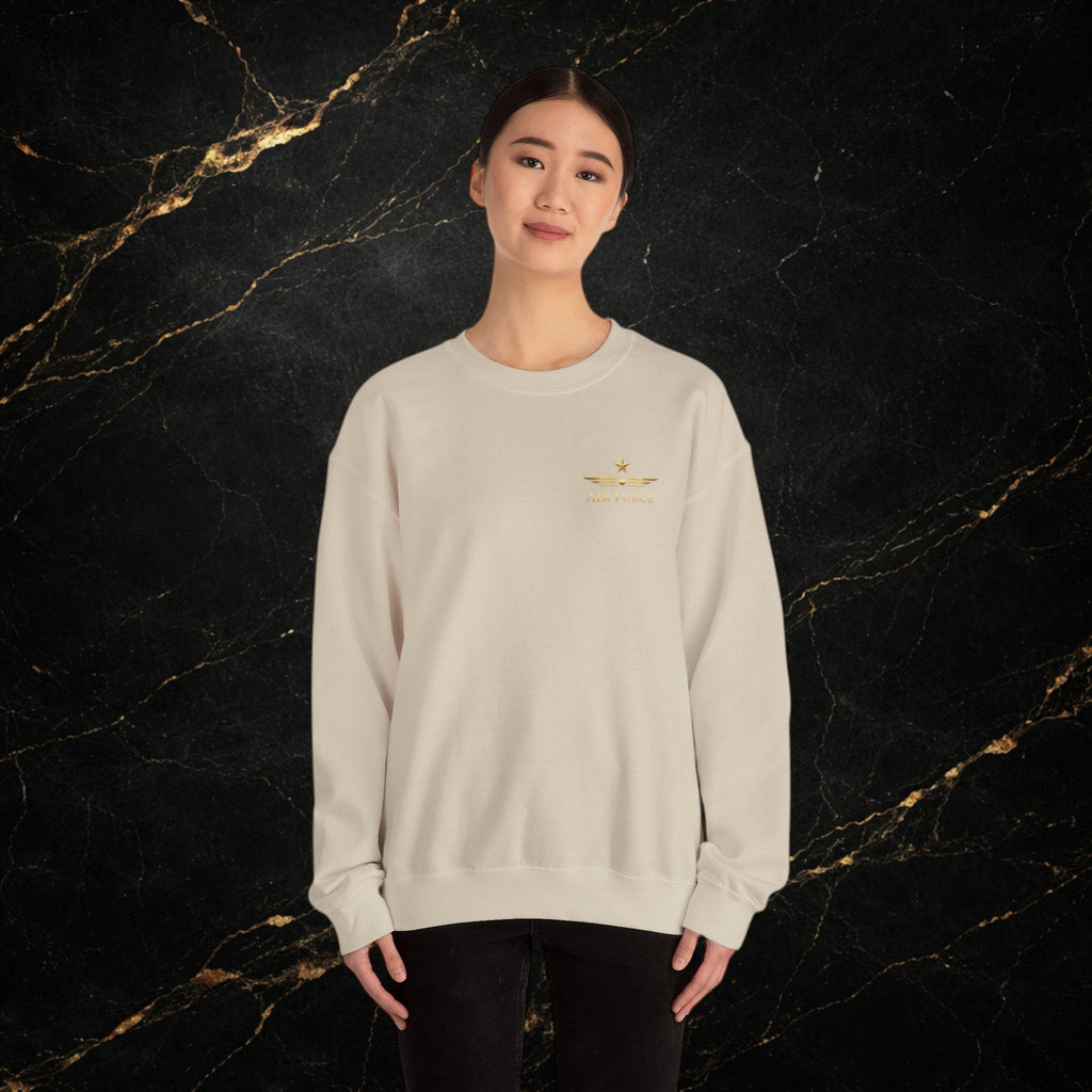U.S. Air Force Memorial Crewneck Sweatshirt — Military Veteran Tribute