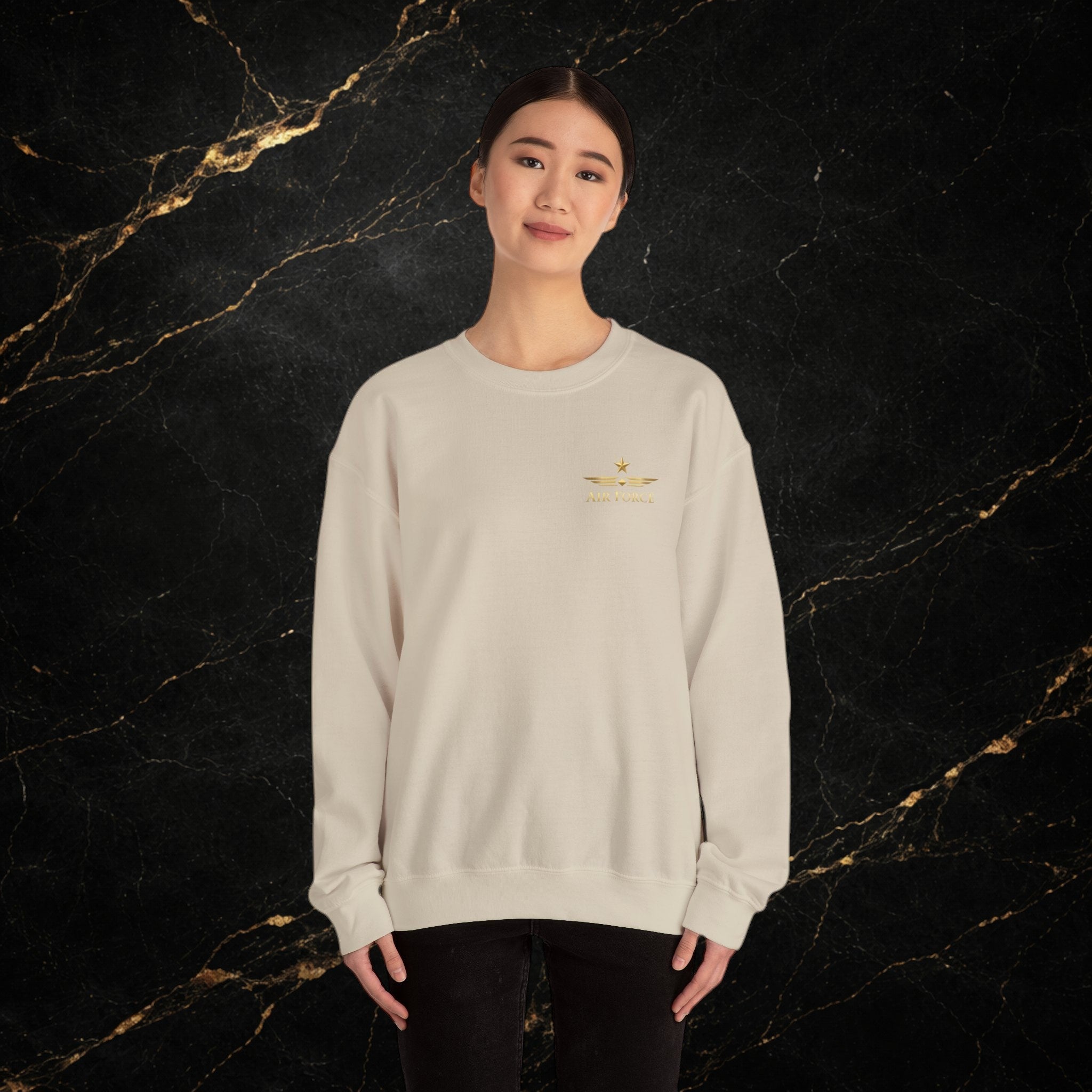 U.S. Air Force Memorial Crewneck Sweatshirt — Military Veteran Tribute