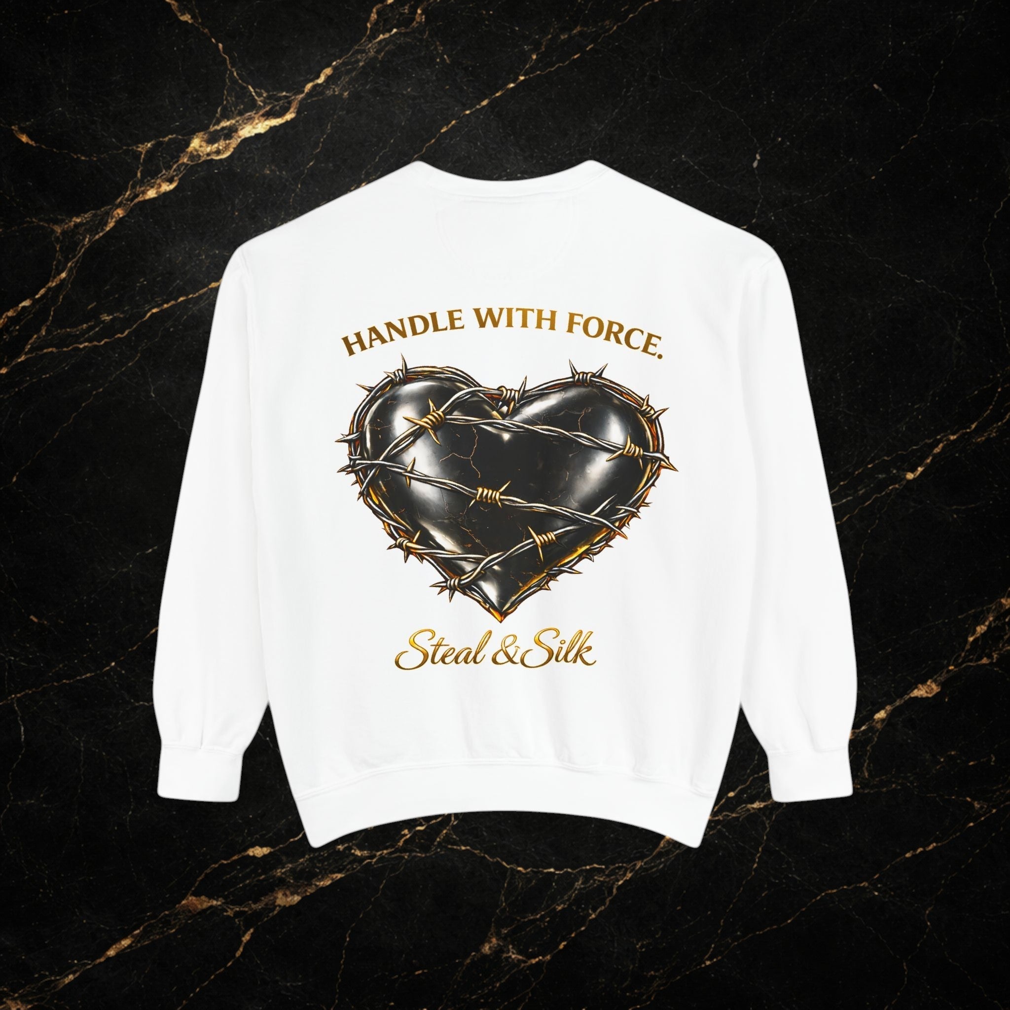 Handle With Force Barbed Heart Sweatshirt