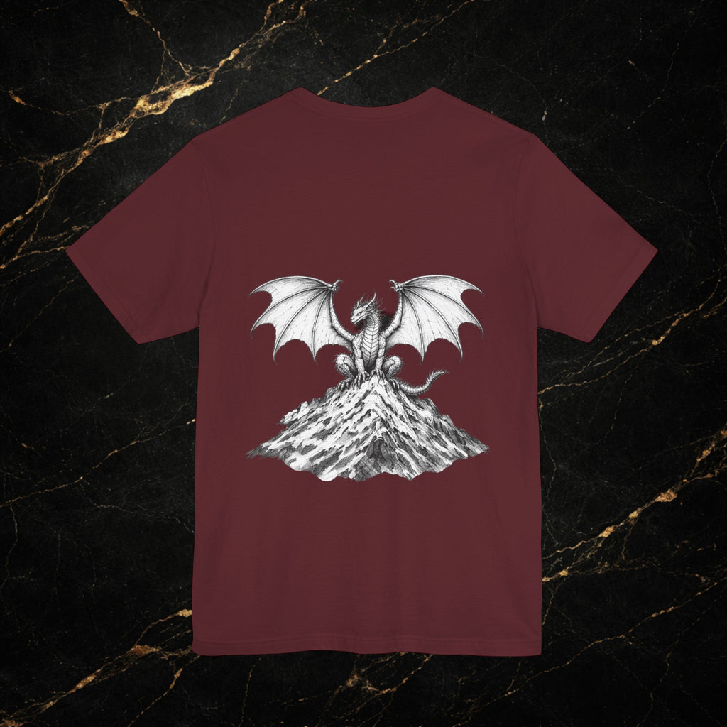 Peak Guardian Dragon Tee – Premium Fantasy Graphic Shirt