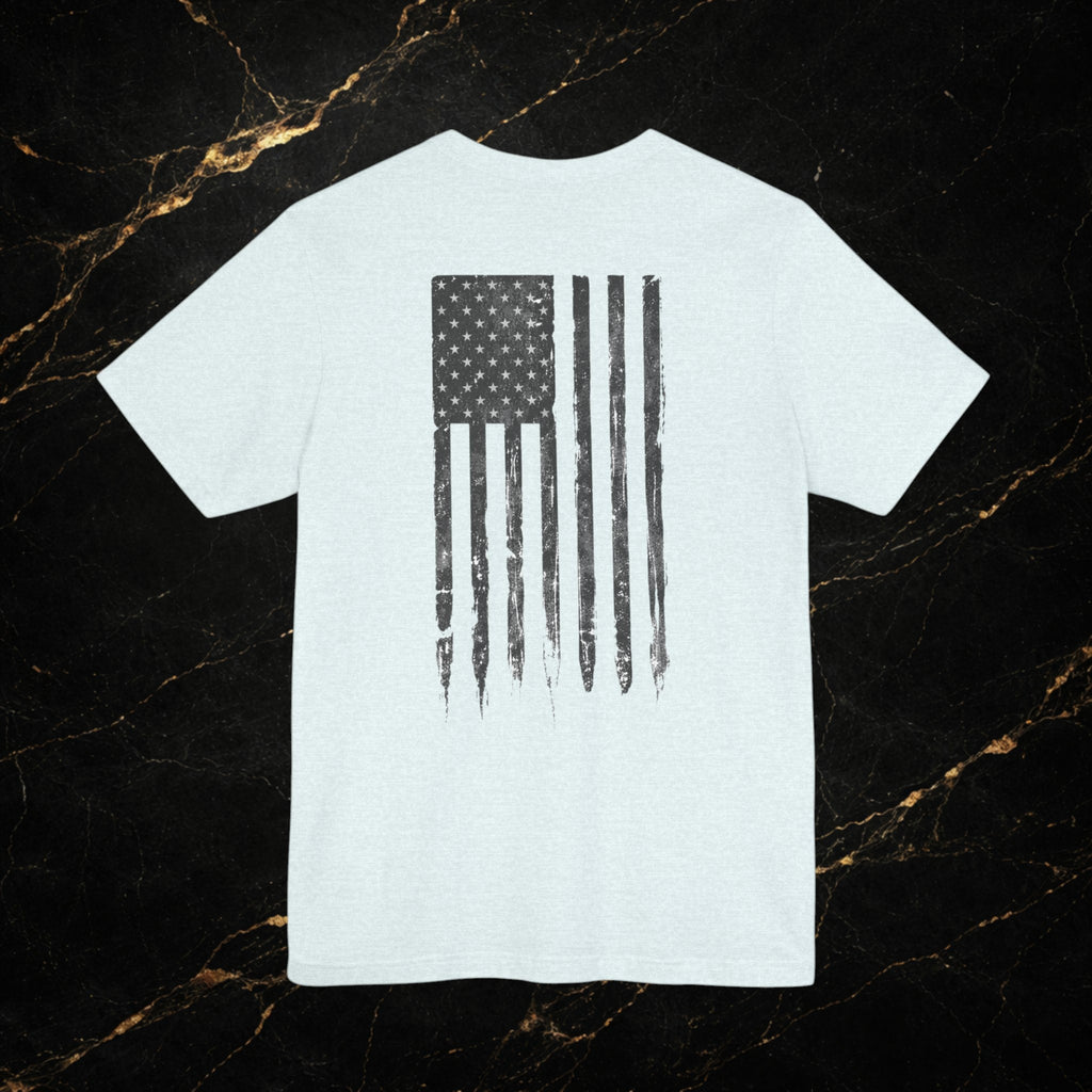 Distressed American Flag Patriot Tee