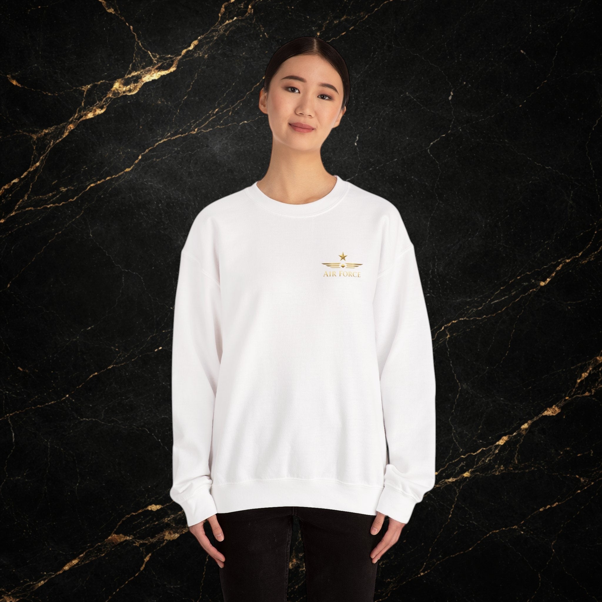 U.S. Air Force Memorial Crewneck Sweatshirt — Military Veteran Tribute