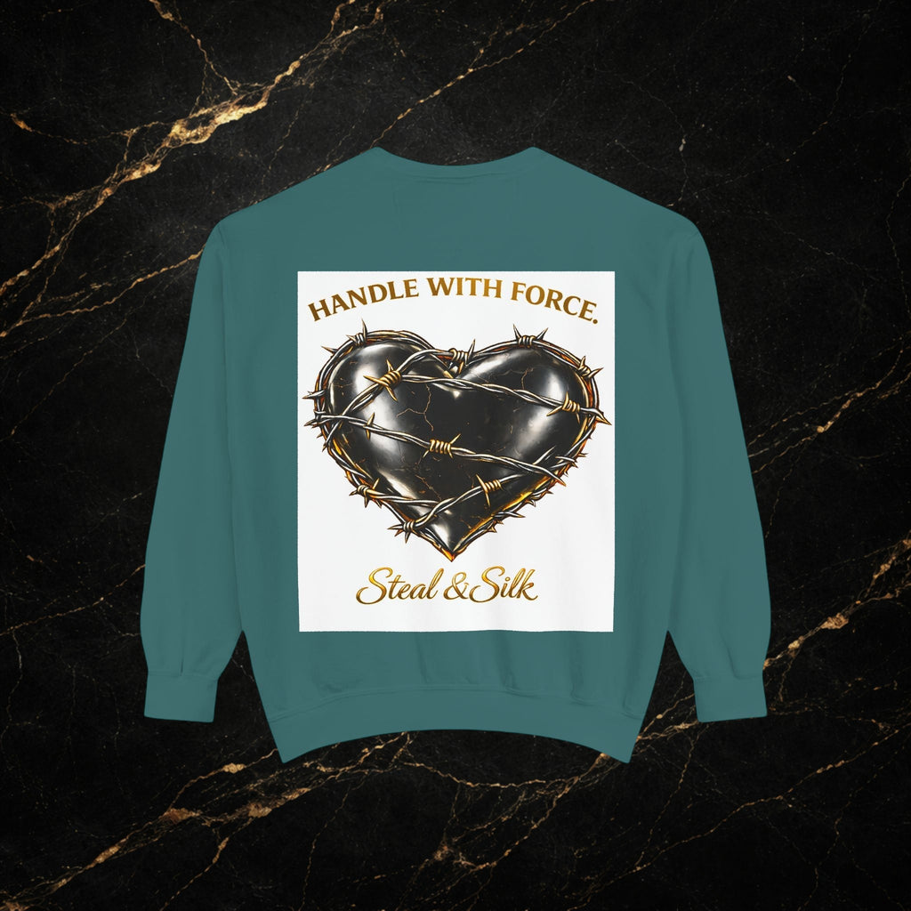 Handle With Force Barbed Heart Sweatshirt