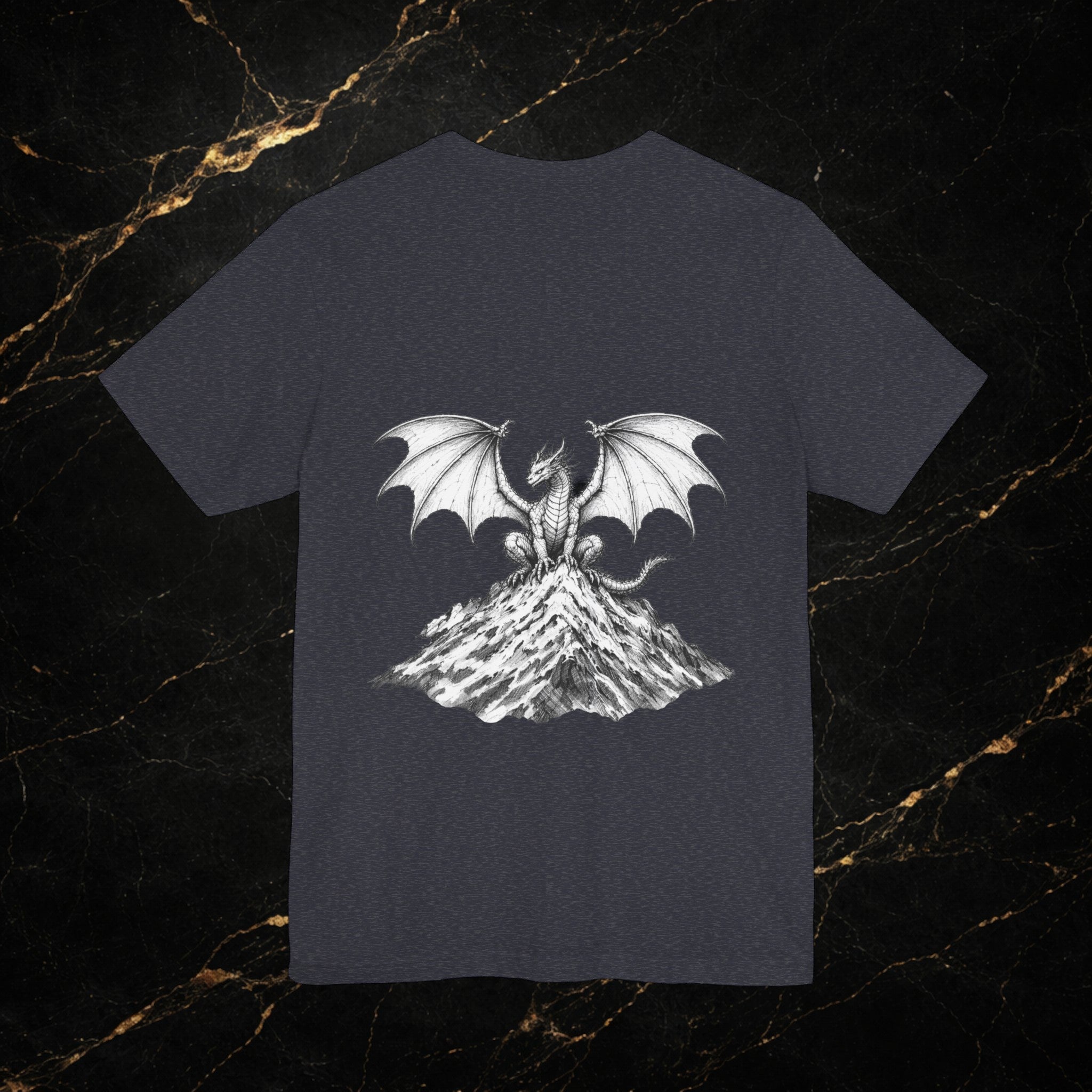 Peak Guardian Dragon Tee – Premium Fantasy Graphic Shirt