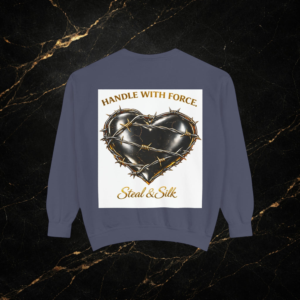 Handle With Force Barbed Heart Sweatshirt
