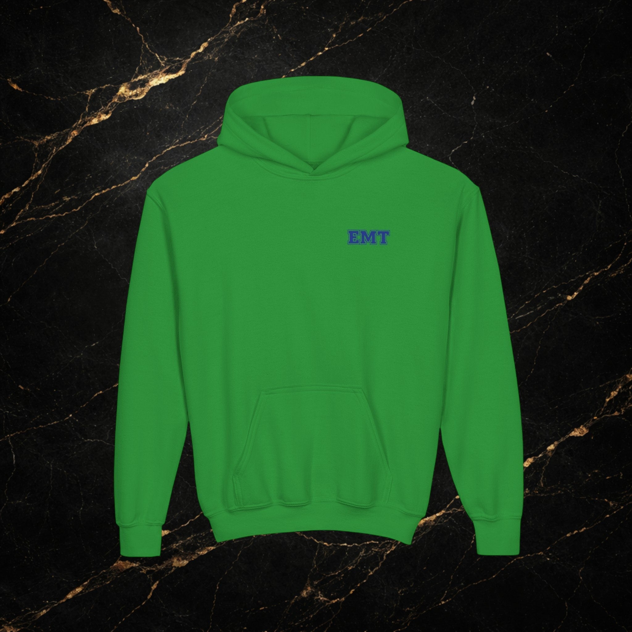 EMT Youth Hoodie – EMS Star of Life Logo Pullover for Young First Responders