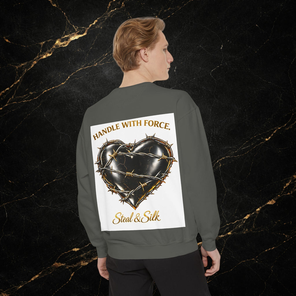 Handle With Force Barbed Heart Sweatshirt