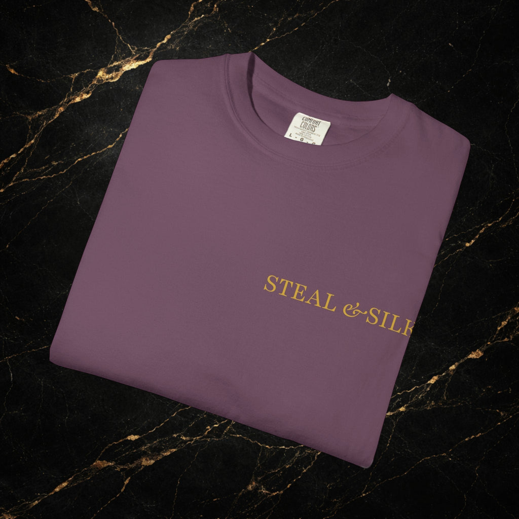 Handle With Force Heart Graphic T-Shirt — "Steal & Silk" Band Tee