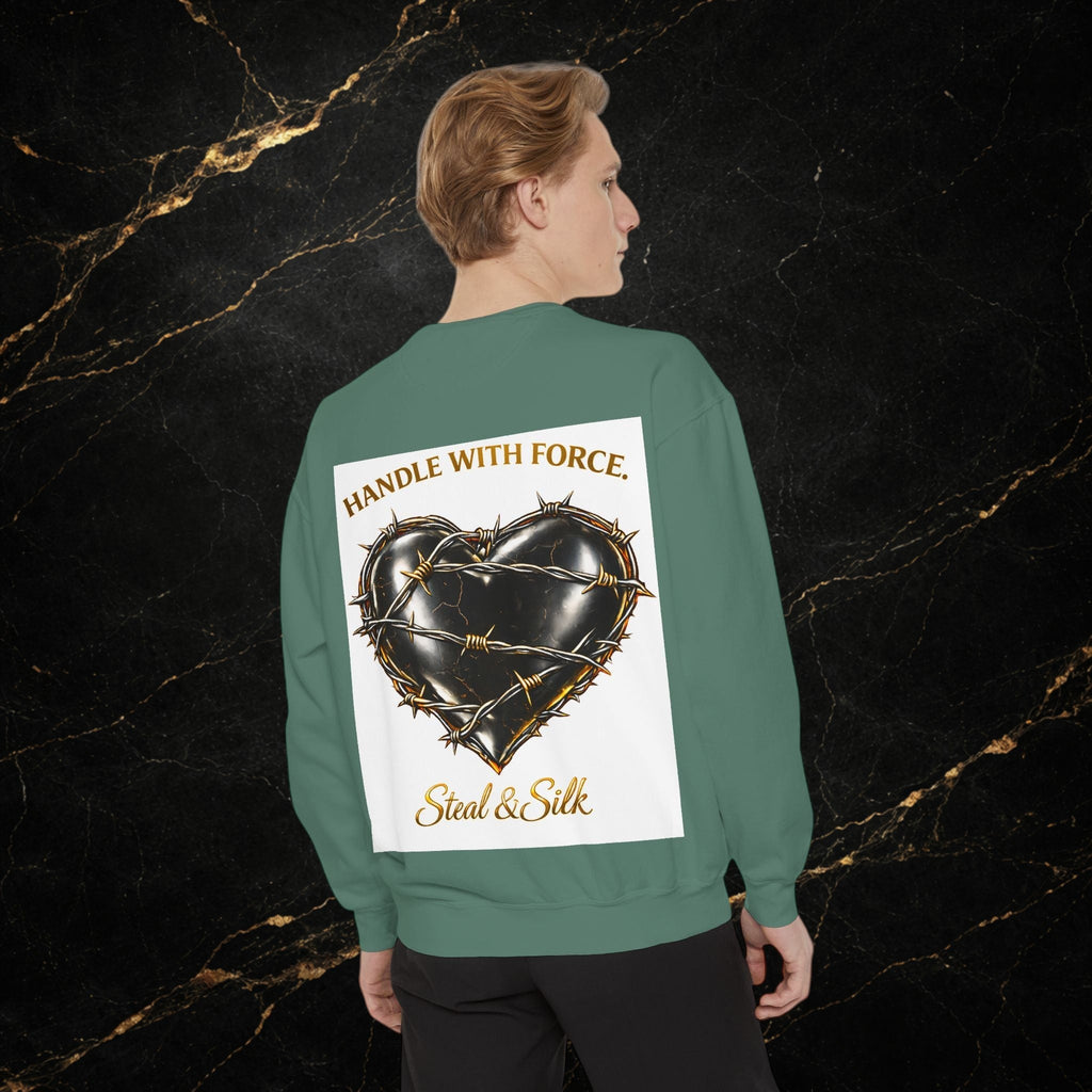 Handle With Force Barbed Heart Sweatshirt