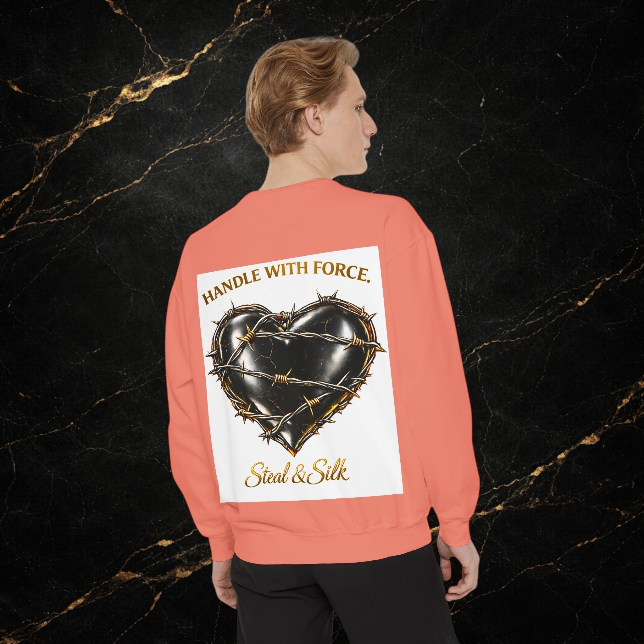 Handle With Force Barbed Heart Sweatshirt