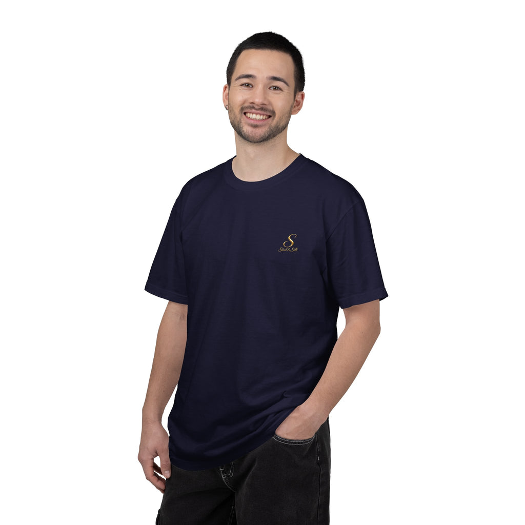 Handle With Force Heart Graphic T-Shirt — "Steal & Silk" Band Tee