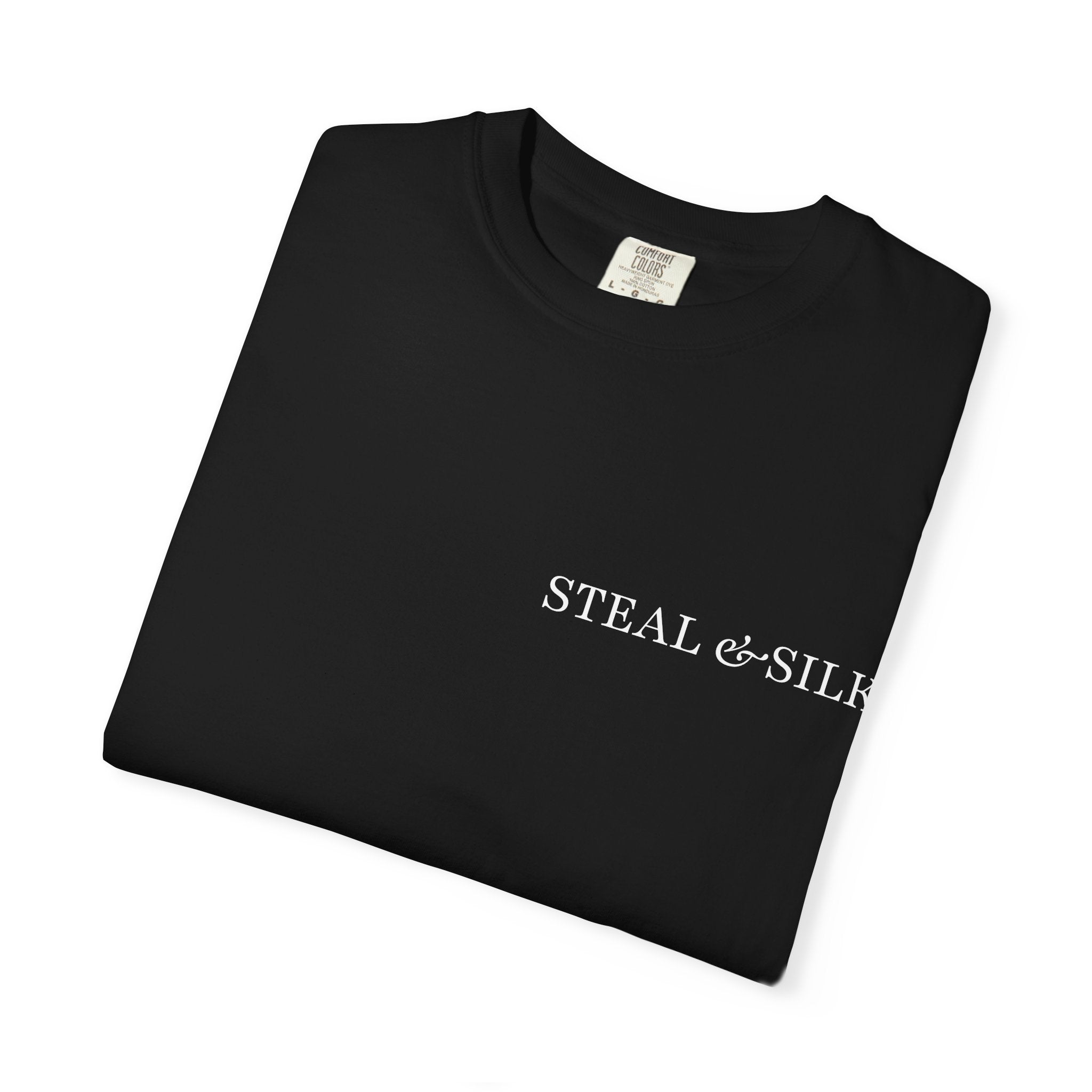 Handle With Force Heart Graphic T-Shirt — "Steal & Silk" Band Tee