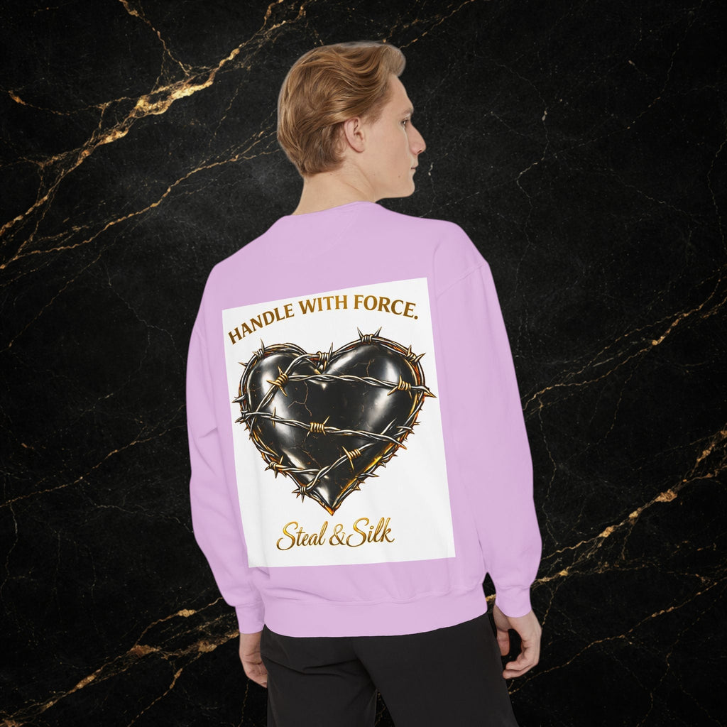 Handle With Force Barbed Heart Sweatshirt