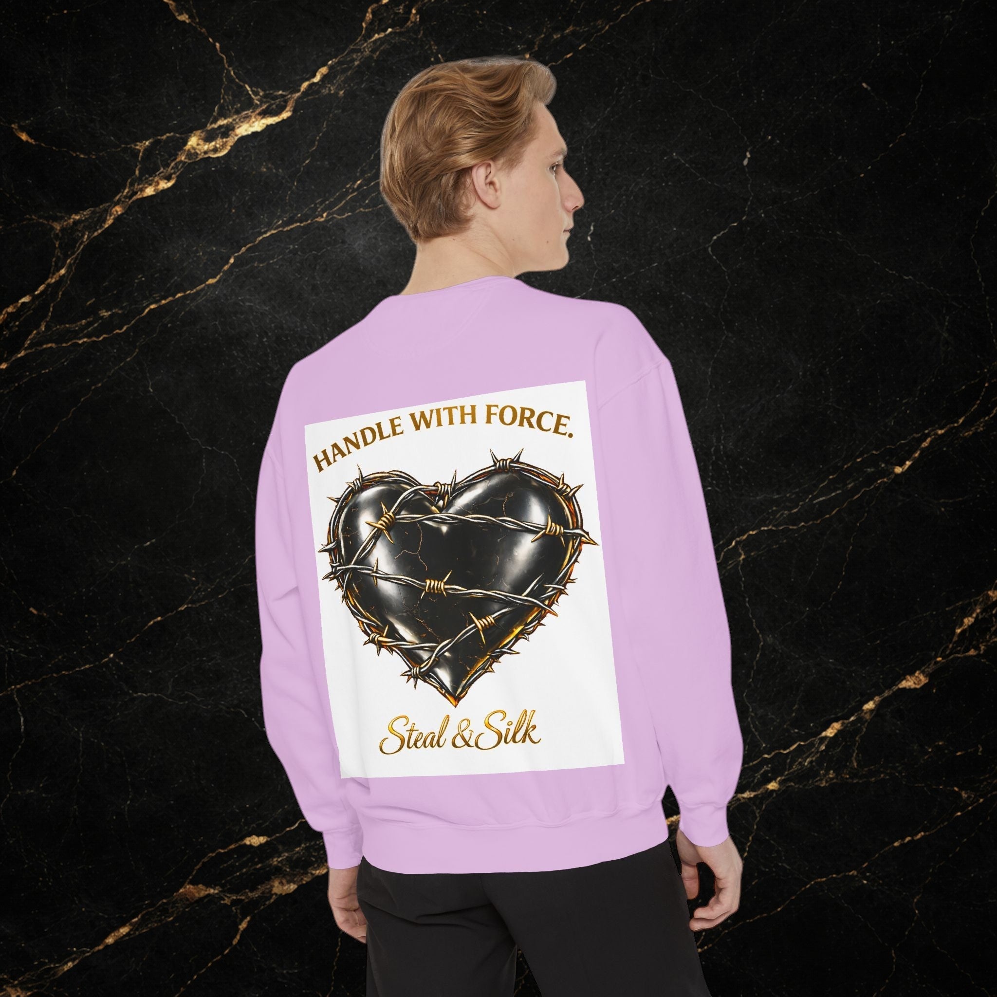 Handle With Force Barbed Heart Sweatshirt
