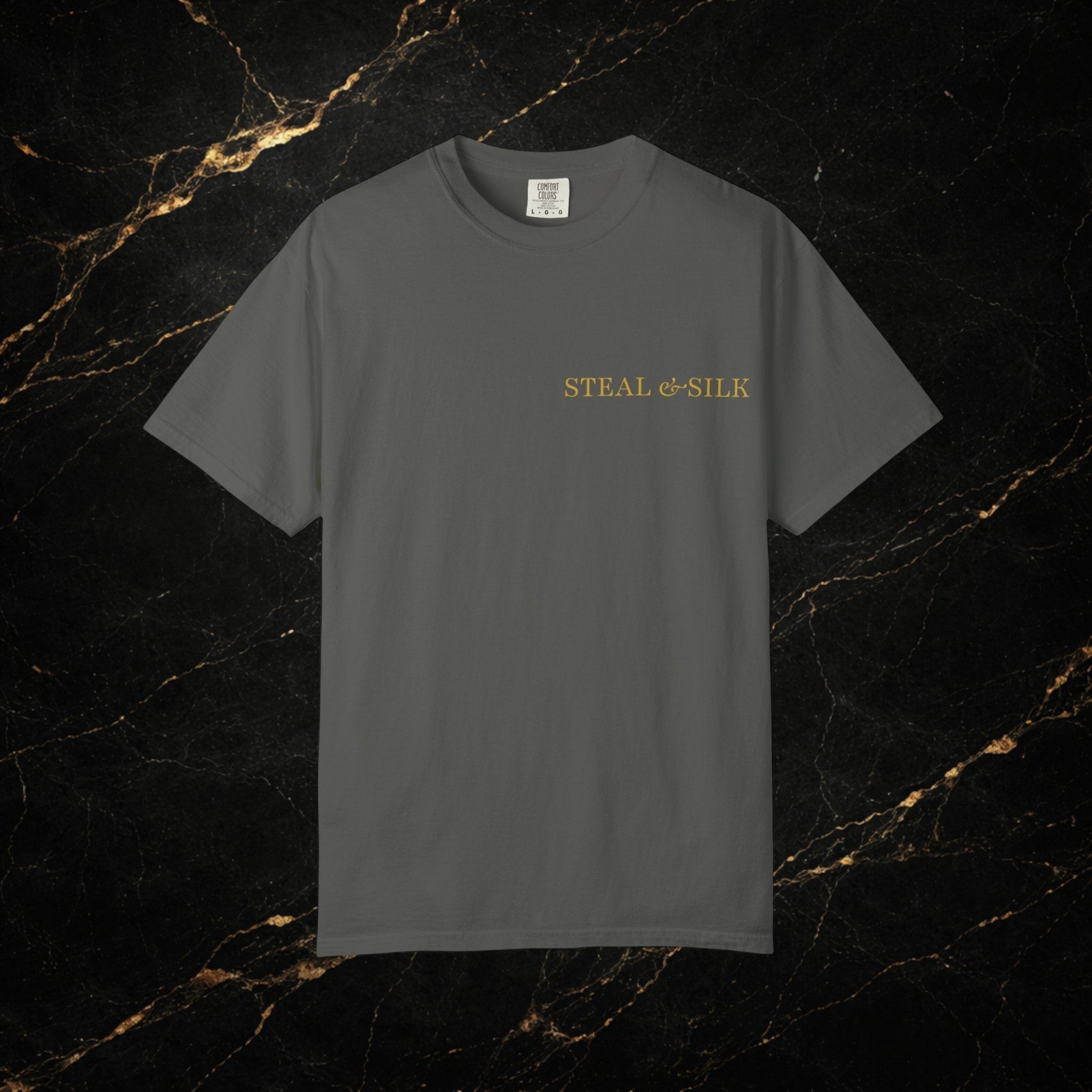 Handle With Force Heart Graphic T-Shirt — "Steal & Silk" Band Tee