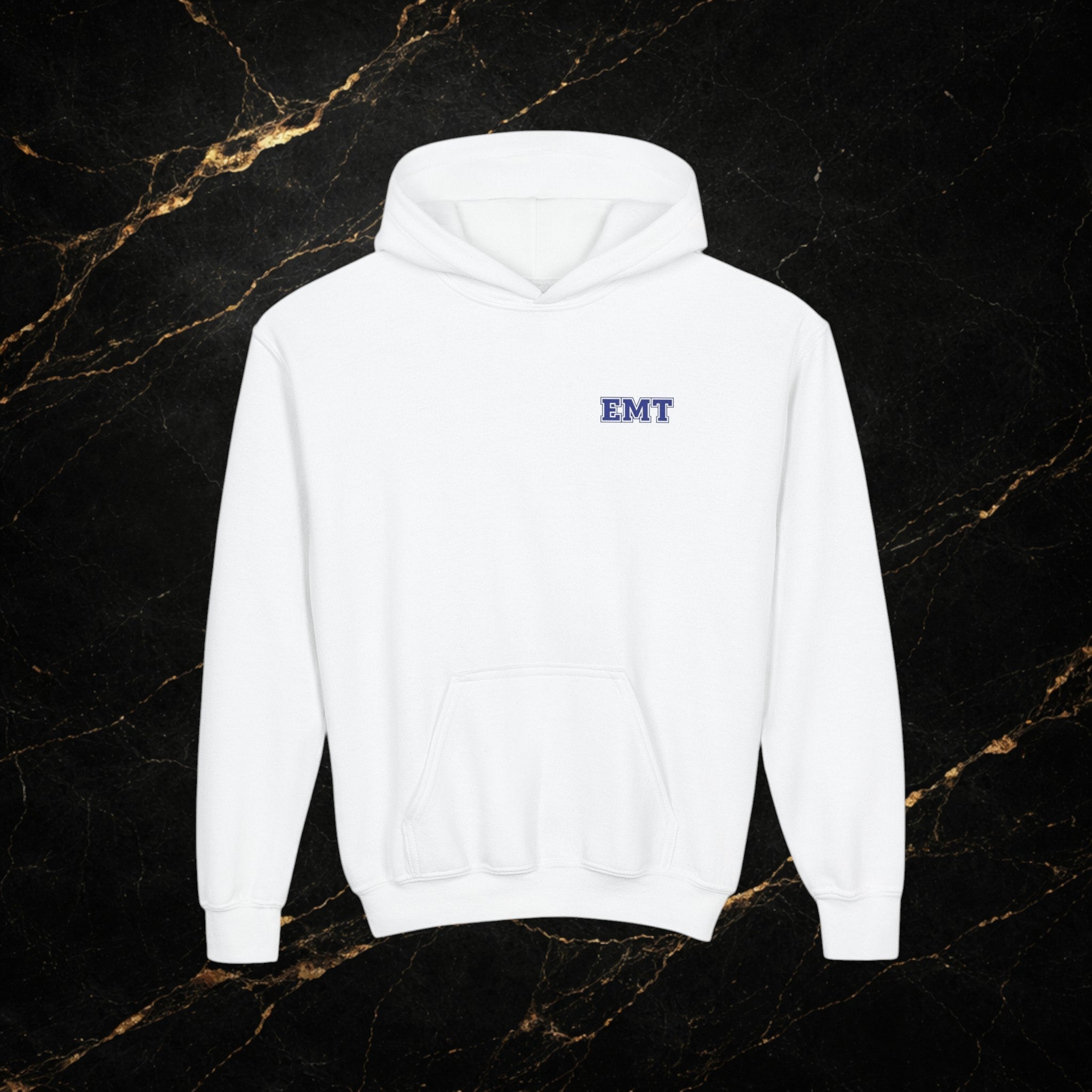 EMT Youth Hoodie – EMS Star of Life Logo Pullover for Young First Responders