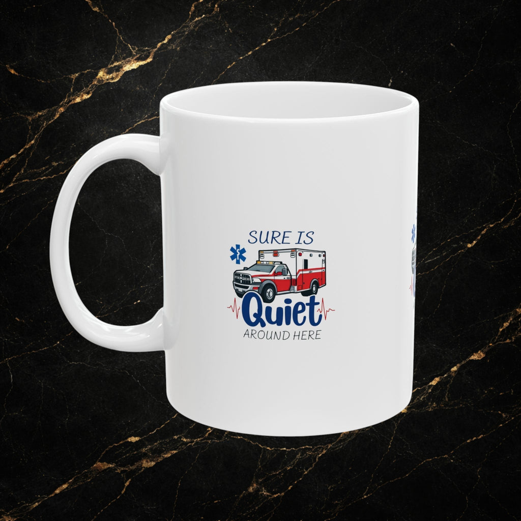 Emergency Medical Services EMT Coffee Mug - Ambulance & Medical Symbol 11oz/15oz