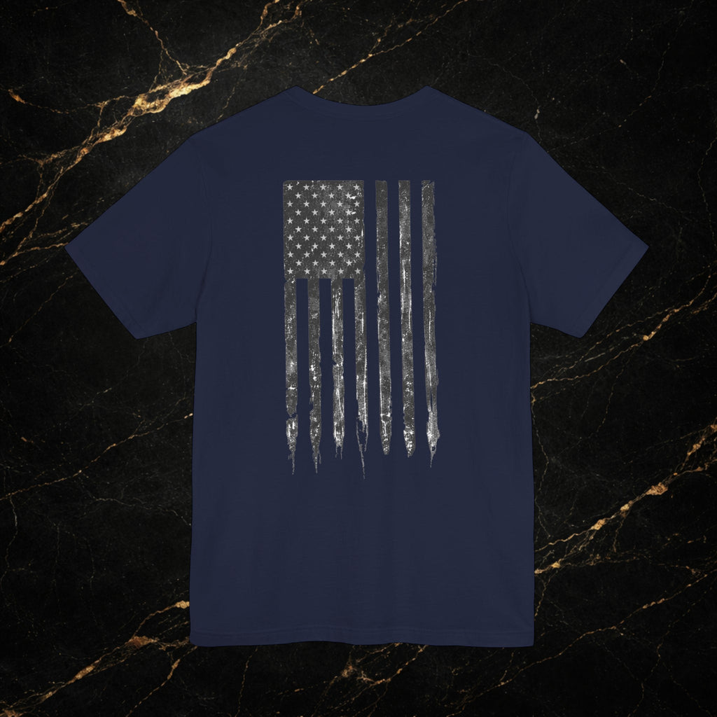 Distressed American Flag Patriot Tee